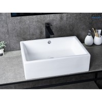 Раковина Gid Geometrico N9129 51125, 51 см, фаянс, белая