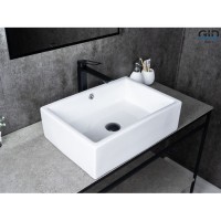 Раковина Gid Geometrico N9129 51125, 51 см, фаянс, белая