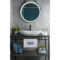 Раковина Gid Lago N9175 51128, 66 см, фаянс, белая