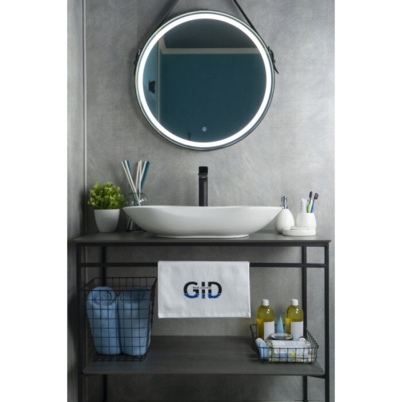 Раковина Gid Lago N9175 51128, 66 см, фаянс, белая
