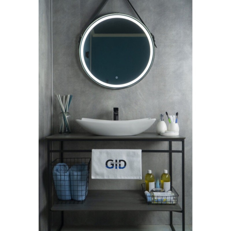 Раковина Gid Creativo N9176 51129, 56 см, фаянс, белая