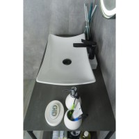 Раковина Gid Creativo N9176 51129, 56 см, фаянс, белая