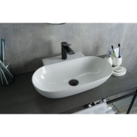 Раковина Gid Lago N9234 51133, 56 см, фаянс, белая