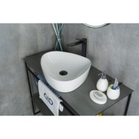 Раковина Gid Creativo N9386 51139, 50 см, фаянс, белая
