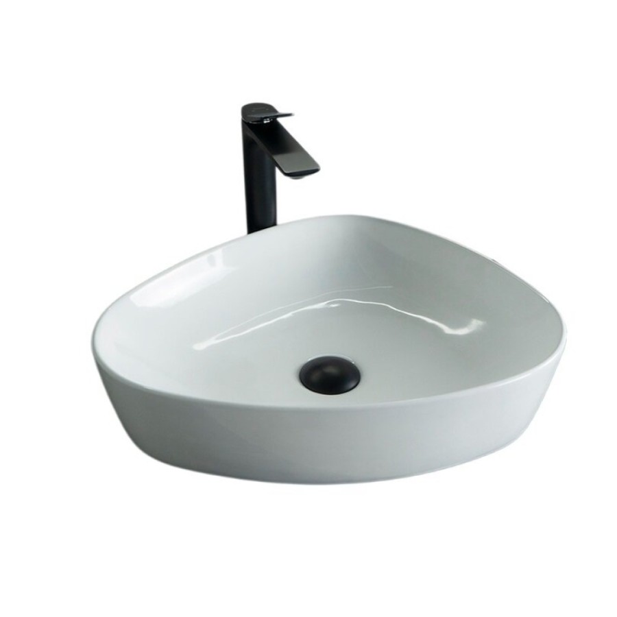 Раковина Gid Creativo N9386 51139, 50 см, фаянс, белая