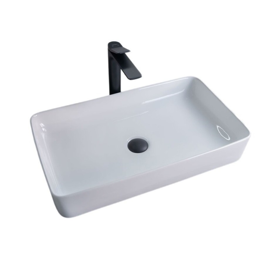 Раковина Gid Geometrico N9396 51140, 60 см, фаянс, белая