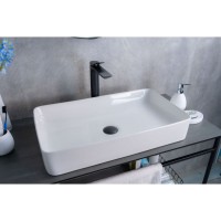 Раковина Gid Geometrico N9396 51140, 60 см, фаянс, белая