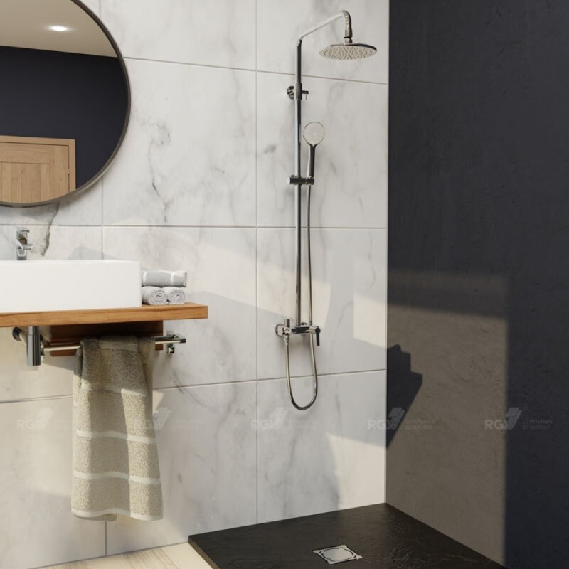 Душевая система RGW Shower Panels 51140131-01 SP-31, хром