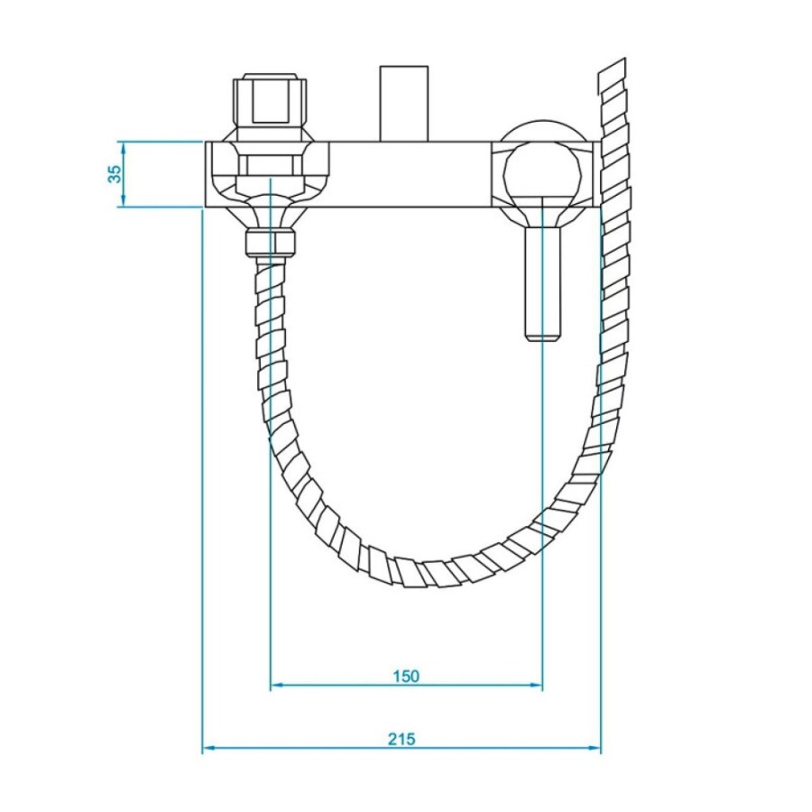 Душевая система RGW Shower Panels 51140131-04 SP-31B, черный матовый