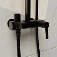 Душевая система RGW Shower Panels 51140131-04 SP-31B, черный матовый