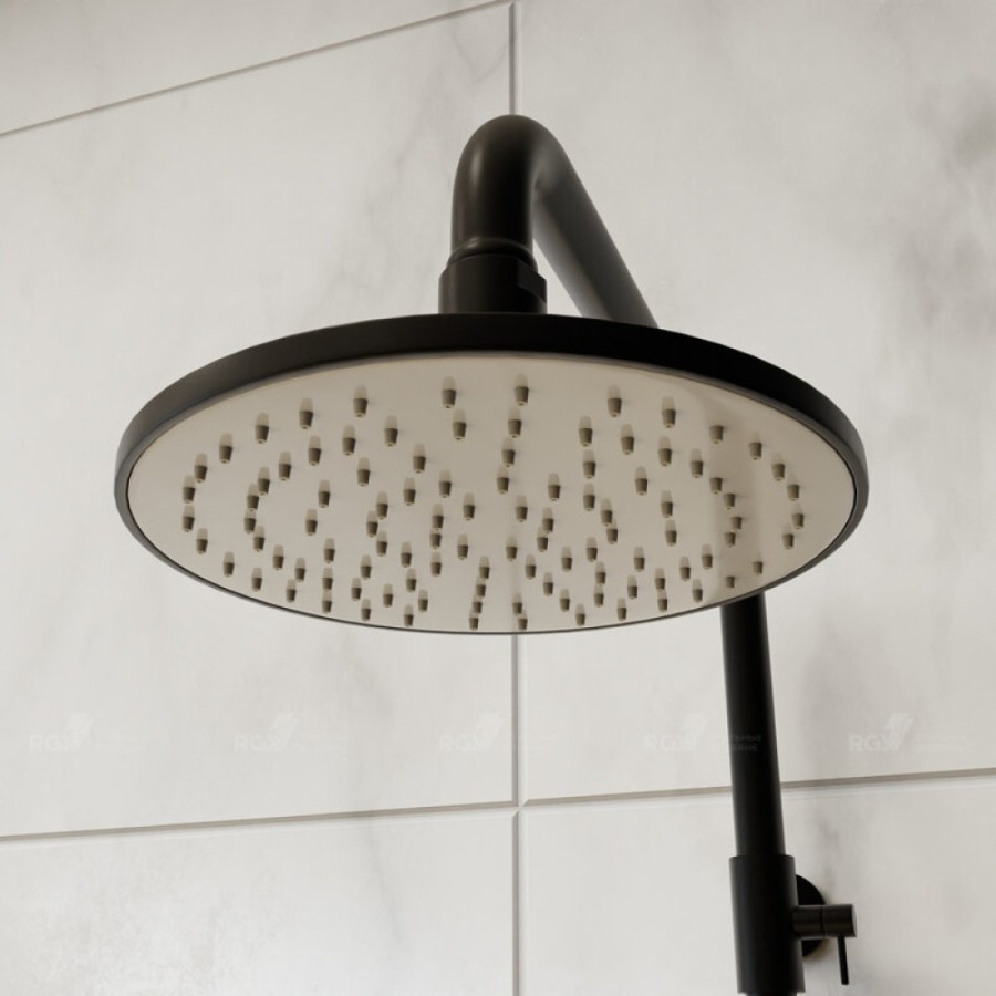 Душевая система RGW Shower Panels 51140131-04 SP-31B, черный матовый