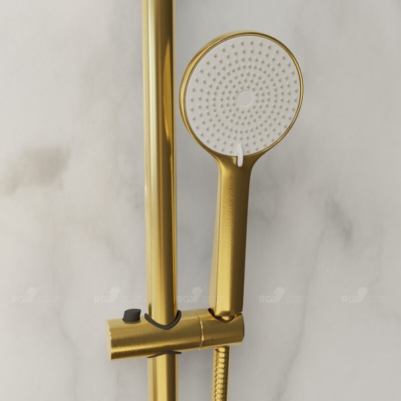 Душевая система RGW Shower Panels 51140131-06 SP-31G, золото