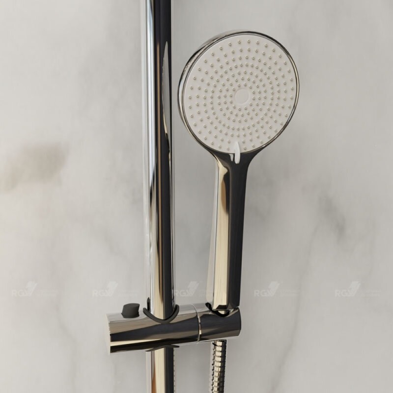 Душевая система RGW Shower Panels 51140133-01 SP-33, хром