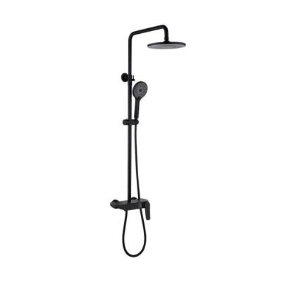 Душевая система RGW Shower Panels 51140133-04 SP-33B, черная матовая