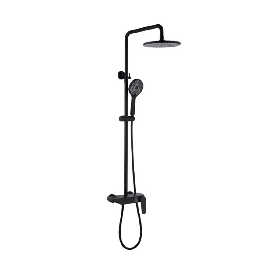 Душевая система RGW Shower Panels 51140133-04 SP-33B, черная матовая