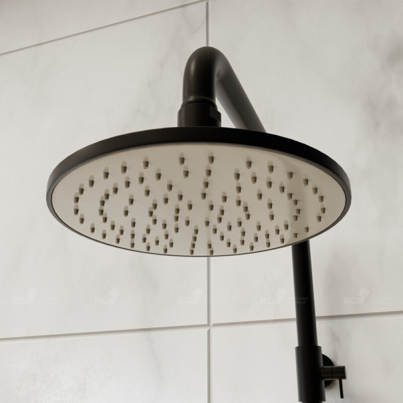 Душевая система RGW Shower Panels 51140133-04 SP-33B, черная матовая