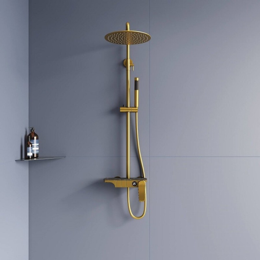 Душевая система RGW Shower Panels 51140133-06 SP-33G, золото