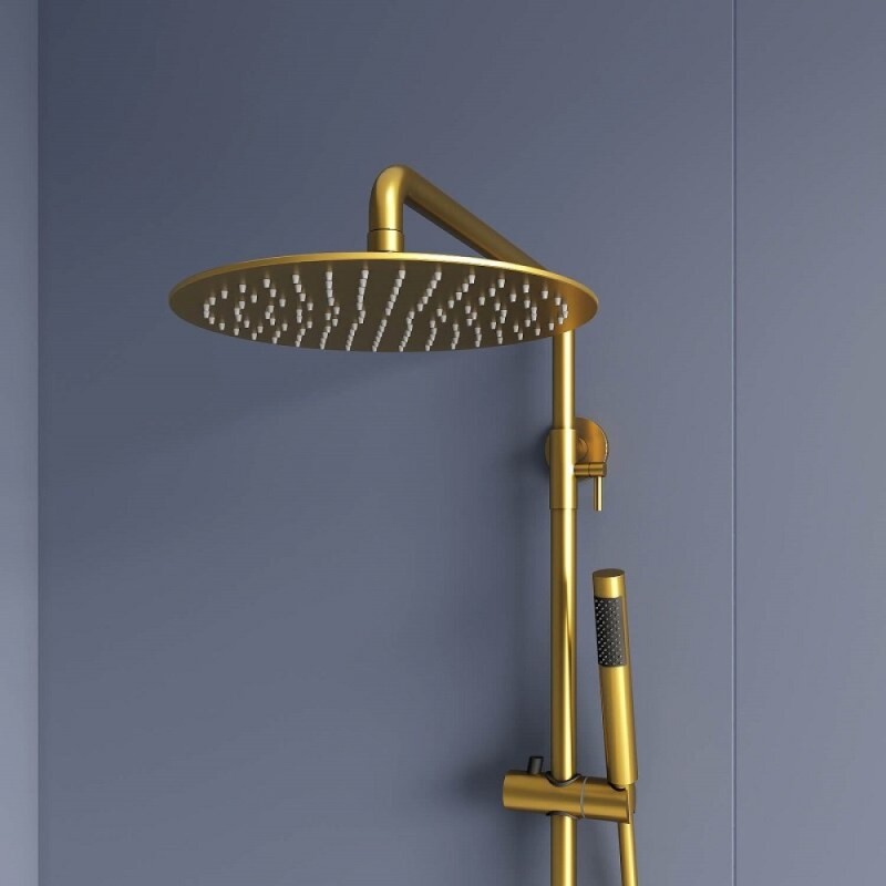 Душевая система RGW Shower Panels 51140133-06 SP-33G, золото