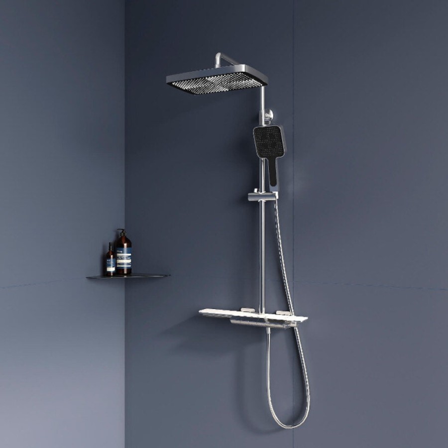 Душевая система RGW Shower Panels 51140134-01 SP-34, термостатическая, цвет хром