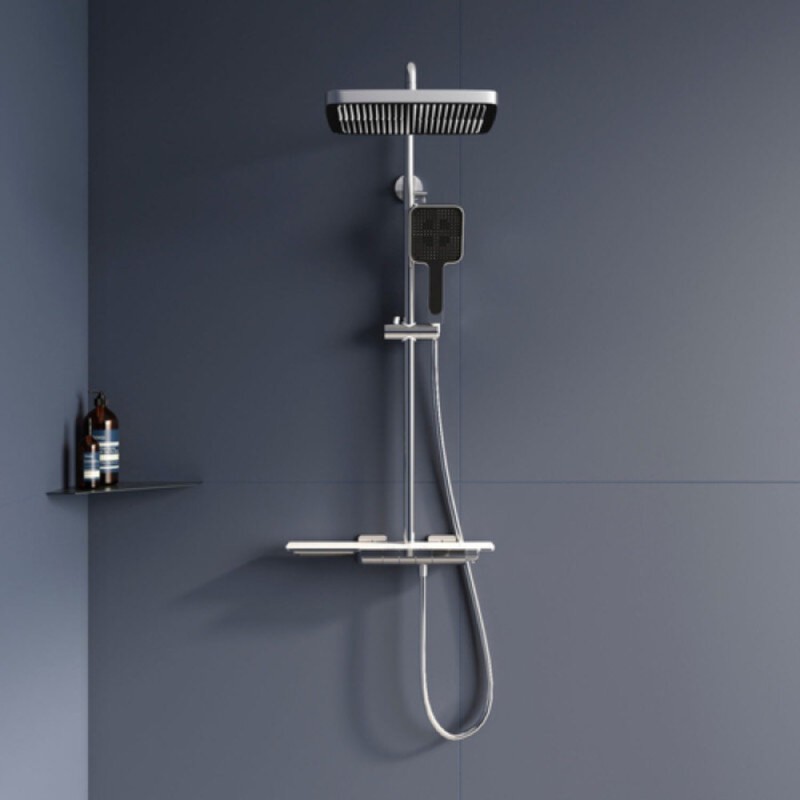 Душевая система RGW Shower Panels 51140134-01 SP-34, термостатическая, цвет хром