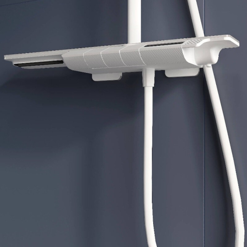 Душевая система RGW Shower Panels 51140134-03 SP-34W, термостатическая, цвет белый