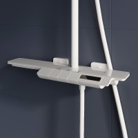 Душевая система RGW Shower Panels 51140134-03 SP-34W, термостатическая, цвет белый