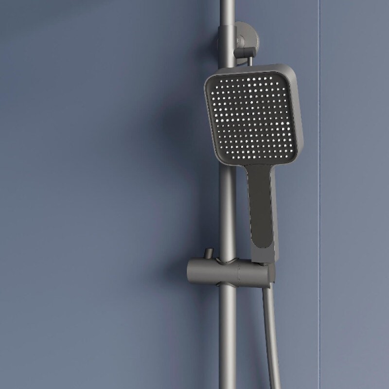 Душевая система RGW Shower Panels 51140134-11 SP-34Gr, термостатическая, цвет серый
