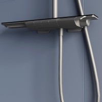 Душевая система RGW Shower Panels 51140134-11 SP-34Gr, термостатическая, цвет серый