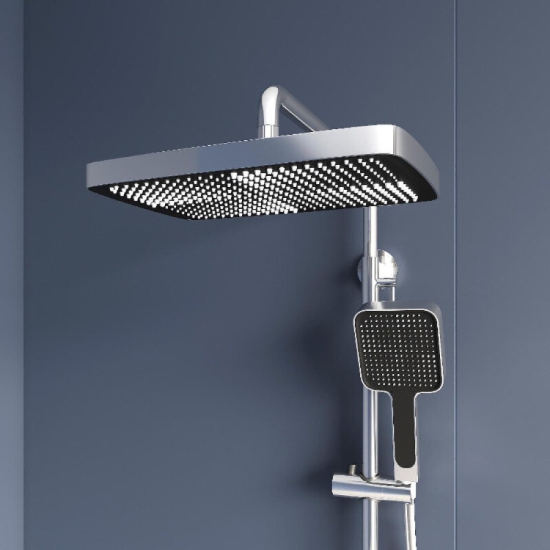 Душевая система RGW Shower Panels 51140135-01 SP-35, термостатическая, цвет хром