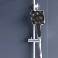 Душевая система RGW Shower Panels 51140135-01 SP-35, термостатическая, цвет хром