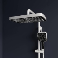 Душевая система RGW Shower Panels 51140135-03 SP-35W, термостатическая, цвет белый