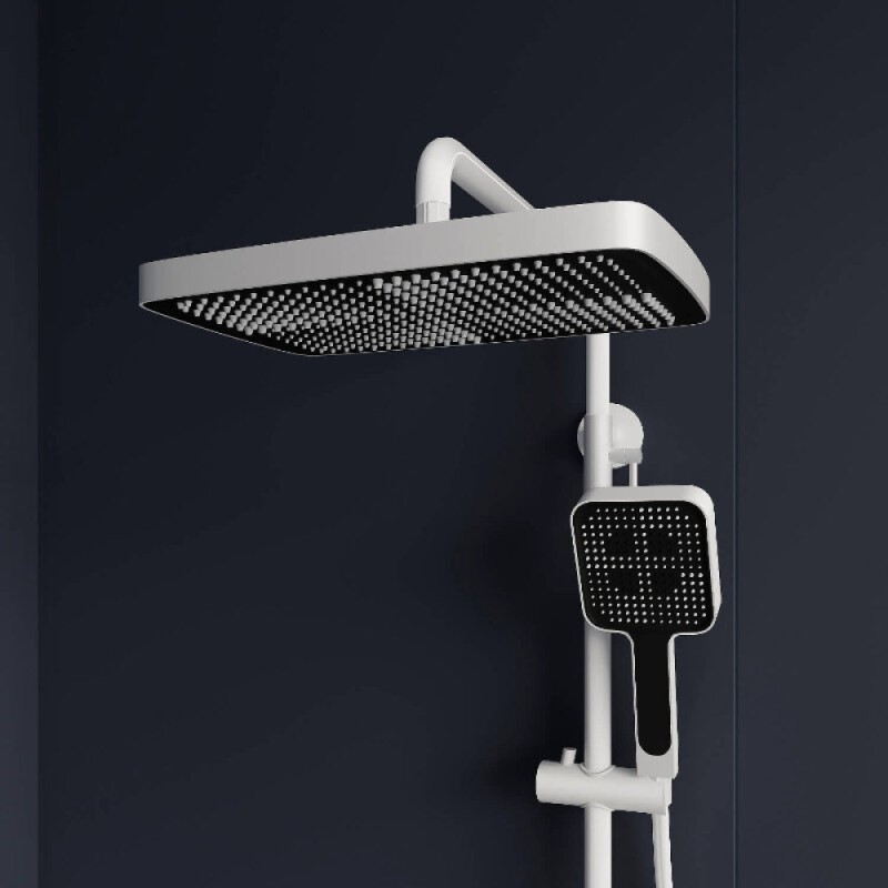Душевая система RGW Shower Panels 51140135-03 SP-35W, термостатическая, цвет белый