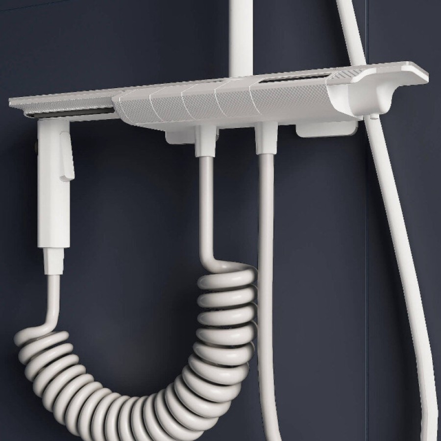 Душевая система RGW Shower Panels 51140135-03 SP-35W, термостатическая, цвет белый
