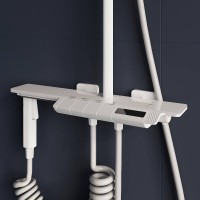 Душевая система RGW Shower Panels 51140135-03 SP-35W, термостатическая, цвет белый