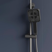 Душевая система RGW Shower Panels 51140135-11 SP-35Gr, термостатическая, цвет серый