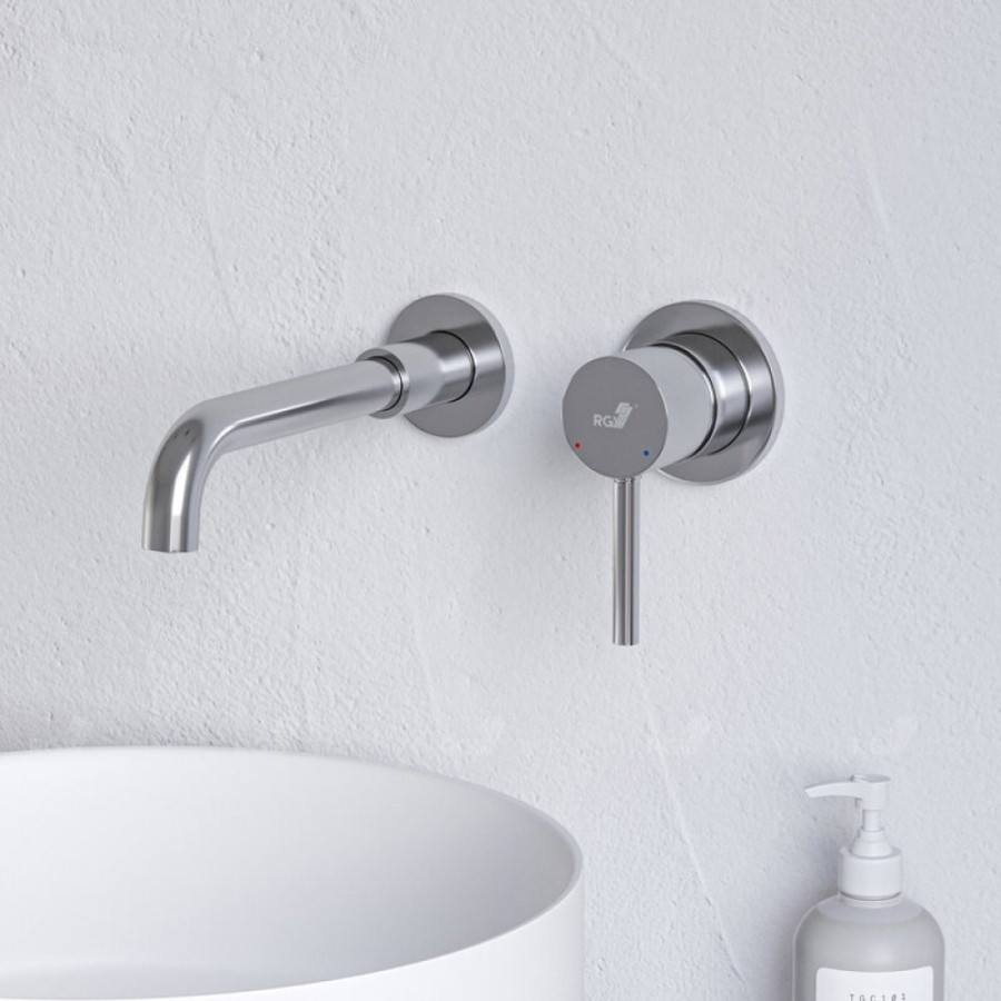 Смеситель для раковины RGW Shower Panels 51140547-01 SP-47, скрытый монтаж, хром