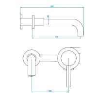 Смеситель для раковины RGW Shower Panels 51140547-04 SP-47B, скрытый монтаж, черный