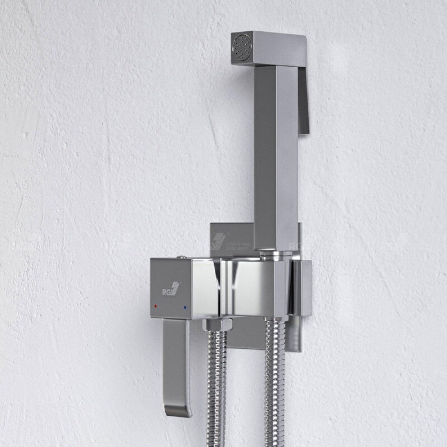 Гигиенический душ RGW Shower Panels SP-207, 511408207-01, со смесителем, хром