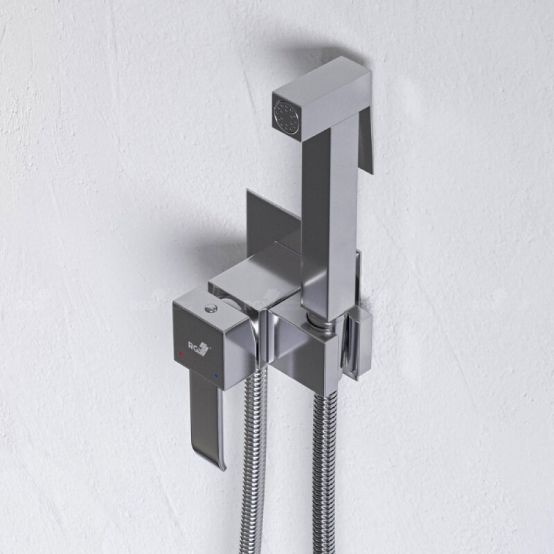 Гигиенический душ RGW Shower Panels SP-207, 511408207-01, со смесителем, хром