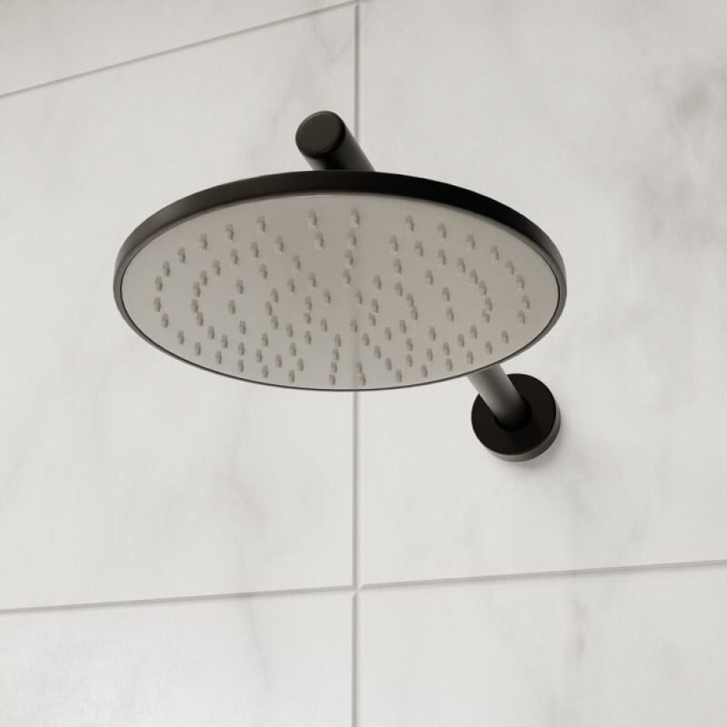 Душевая система RGW Shower Panels 511408370-04 SP-370B, скрытый монтаж, с изливом, черный матовый