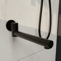 Душевая система RGW Shower Panels 511408370-04 SP-370B, скрытый монтаж, с изливом, черный матовый