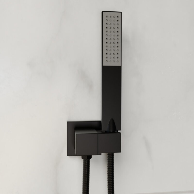 Душевая система RGW Shower Panels 511408371-04 SP-371B, скрытый монтаж, с изливом, черный матовый