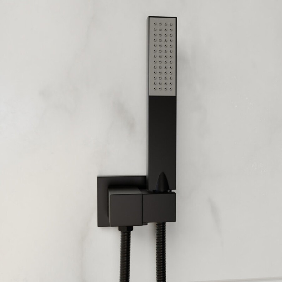 Душевая система RGW Shower Panels 511408371-04 SP-371B, скрытый монтаж, с изливом, черный матовый