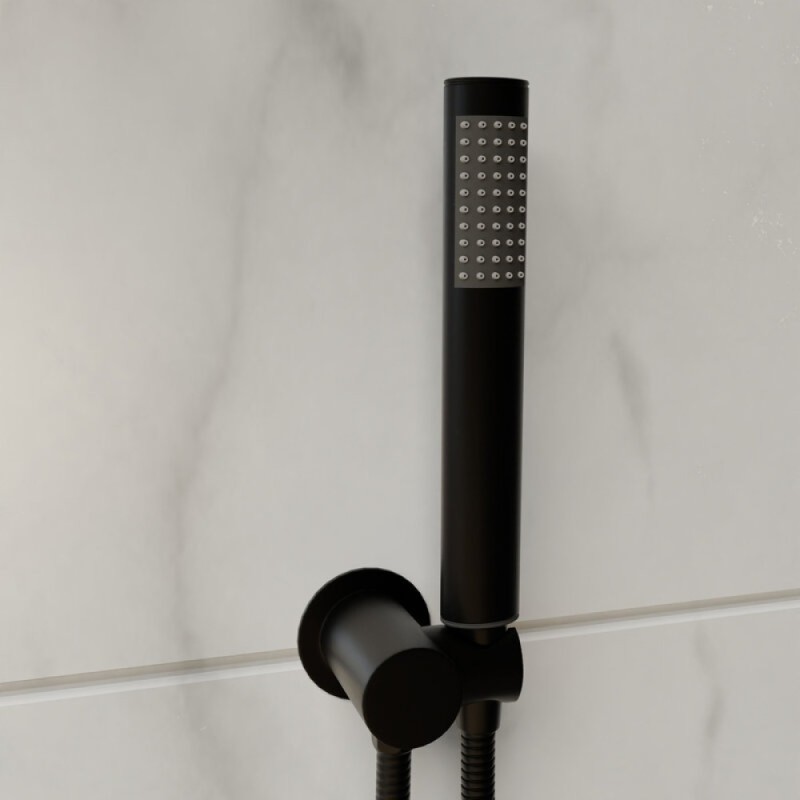 Душевая система RGW Shower Panels 51140855-04 SP-55B, скрытый монтаж, черный матовый