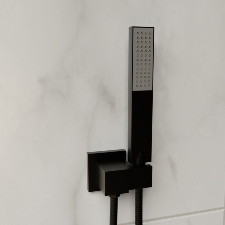 Душевая система RGW Shower Panels 51140856-04 SP-56B, скрытый монтаж, с изливом, черный матовый