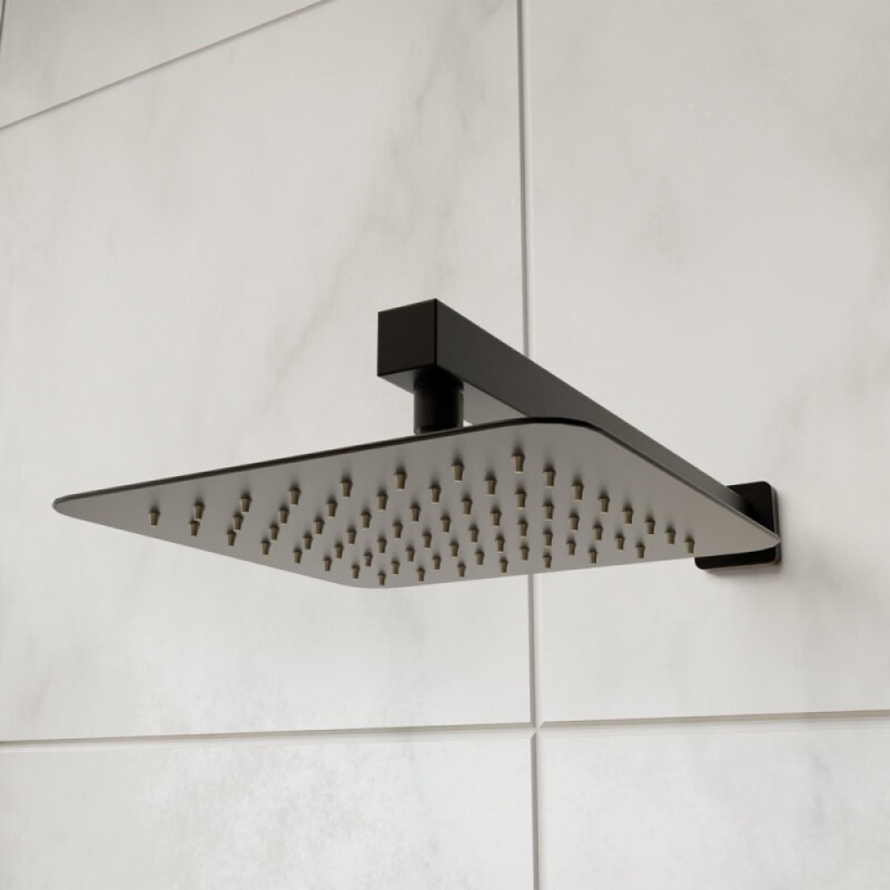 Душевая система RGW Shower Panels 51140856-04 SP-56B, скрытый монтаж, с изливом, черный матовый