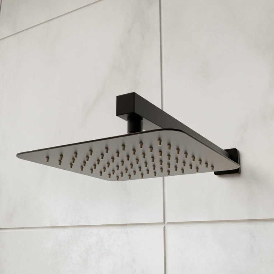 Душевая система RGW Shower Panels 51140856-04 SP-56B, скрытый монтаж, с изливом, черный матовый