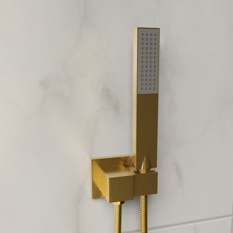 Душевая система RGW Shower Panels 51140856-06 SP-56G, скрытый монтаж, с изливом, золото