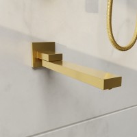 Душевая система RGW Shower Panels 51140856-06 SP-56G, скрытый монтаж, с изливом, золото