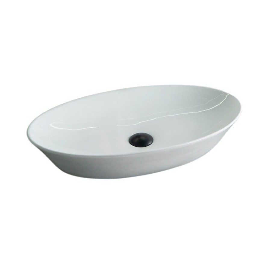 Раковина Gid Lago N9397 51141, 61 см, фаянс, белая